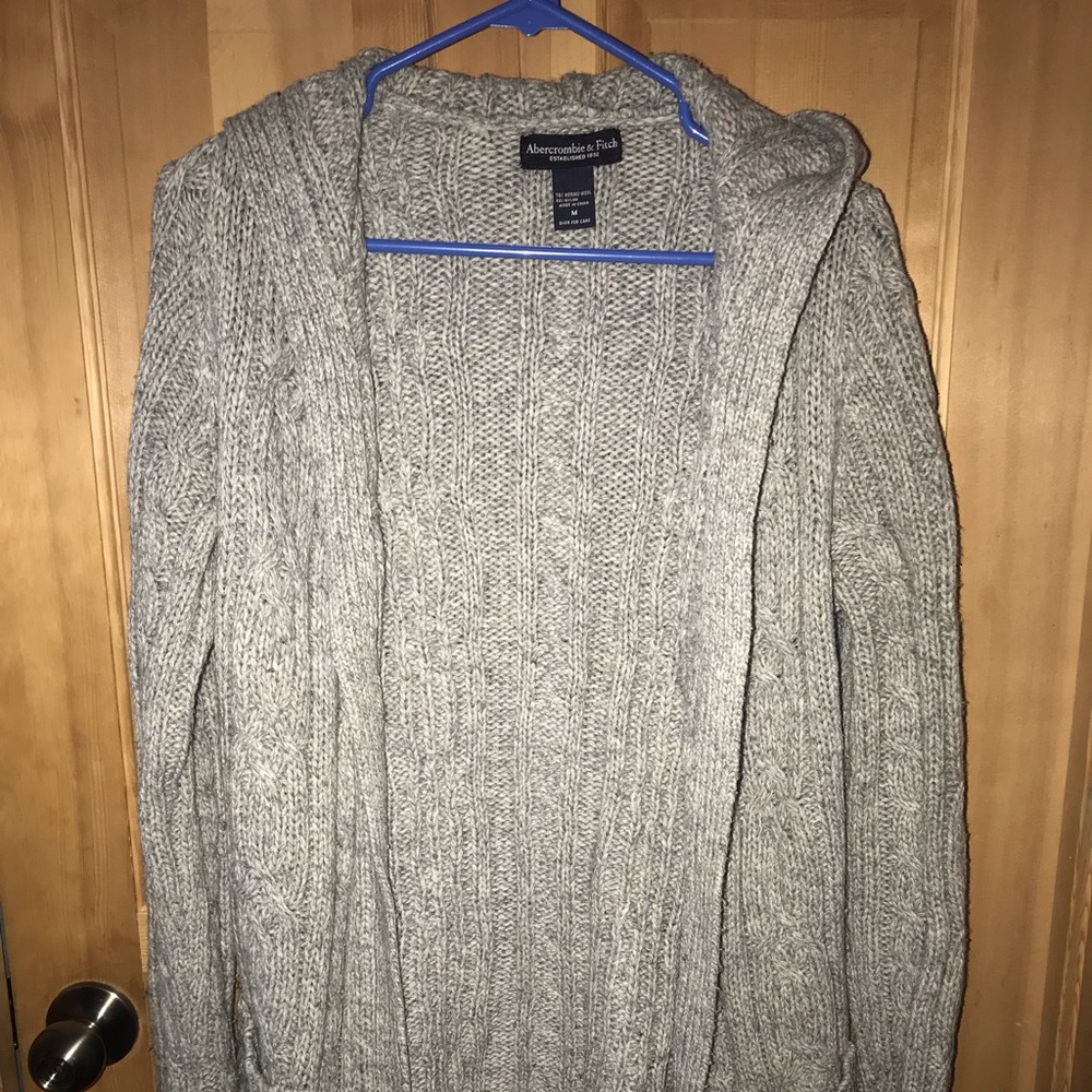 Abercrombie & Fitch Cardigan Wool Medium